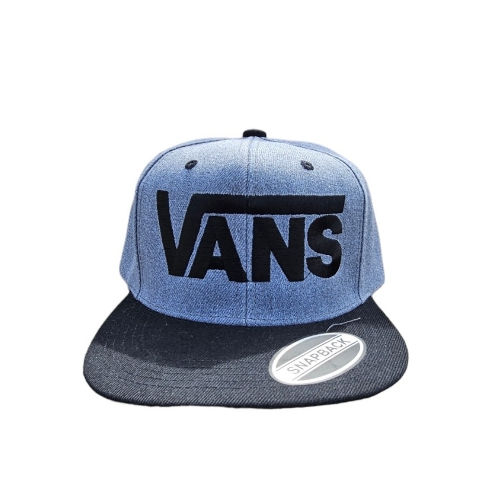 Snapback hat.